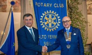 Rotary Alto Fermano Sibillini, Tommaso Pede è il nuovo presidente